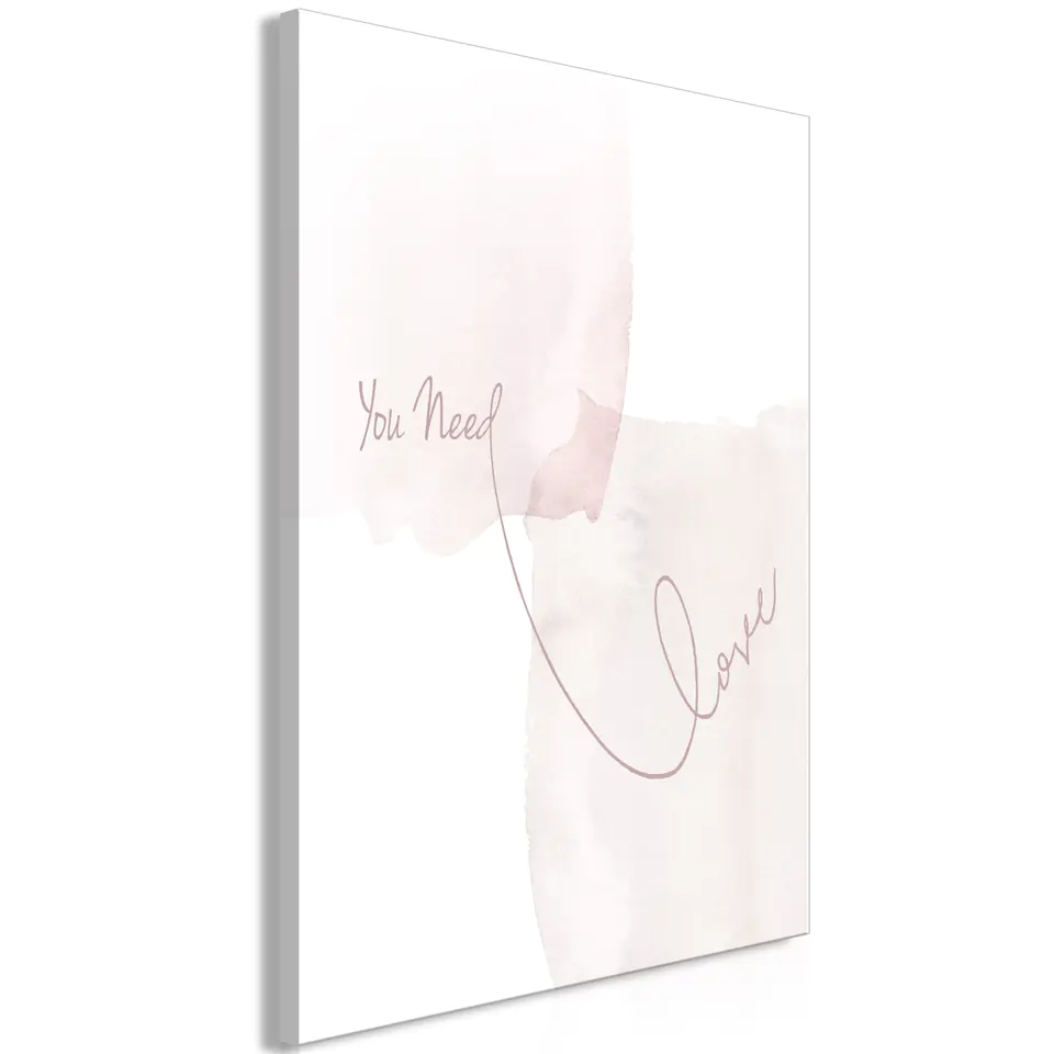 ⁨Picture - You Need Love (1-piece) vertical (size 60x90)⁩ at Wasserman.eu