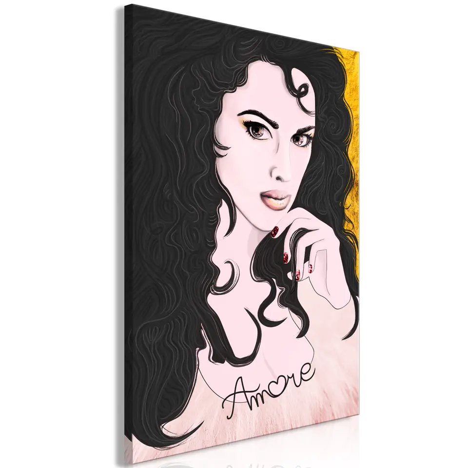 ⁨Obraz - Amore Mio (1-częściowy) pionowy (rozmiar 40x60, wykończenie Standard)⁩ w sklepie Wasserman.eu