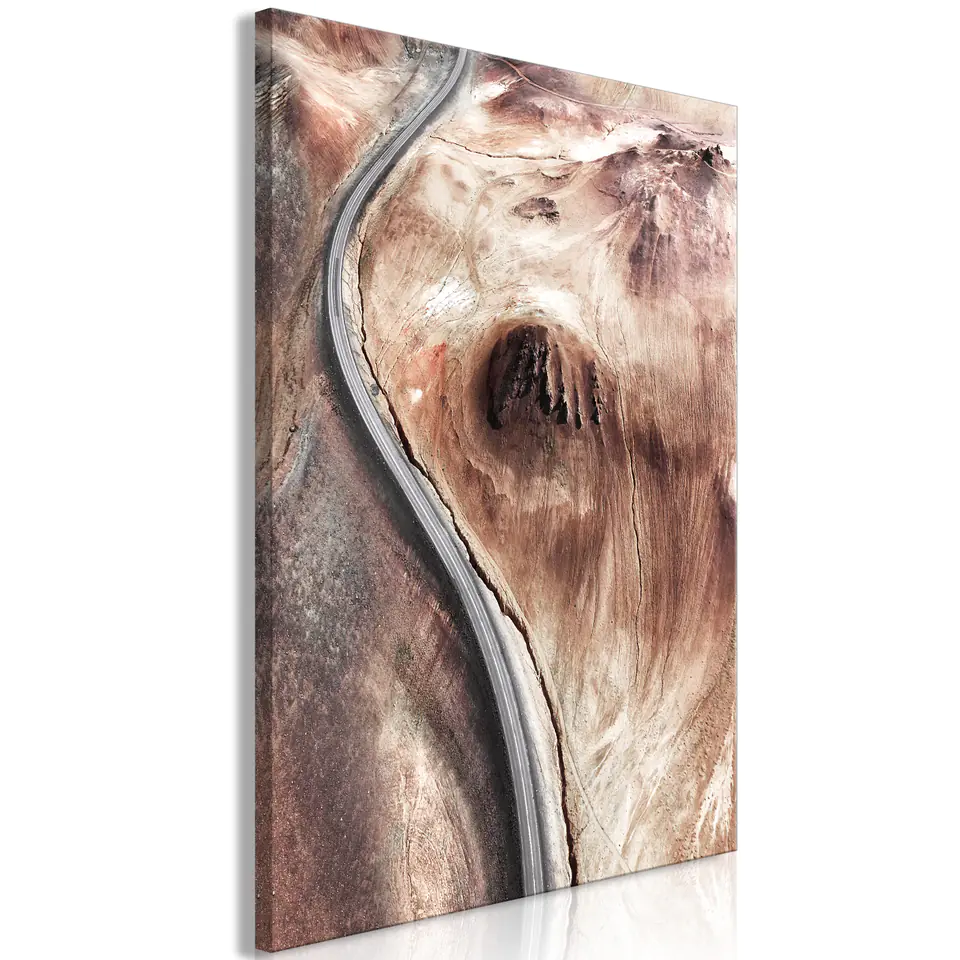 ⁨Obraz - Górska serpentyna (1-częściowy) pionowy (rozmiar 40x60, wykończenie Na płótnie włoskim)⁩ w sklepie Wasserman.eu
