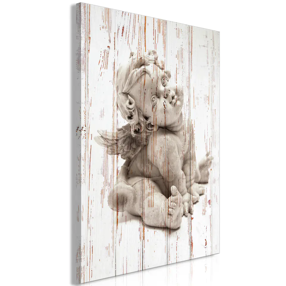 ⁨Obraz - Zamyślony amor (1-częściowy) pionowy (rozmiar 80x120, wykończenie Standard)⁩ w sklepie Wasserman.eu