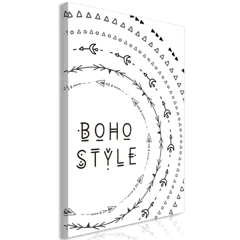 ⁨Obraz - Boho Style (1-częściowy) pionowy (rozmiar 40x60, wykończenie Standard)⁩ w sklepie Wasserman.eu
