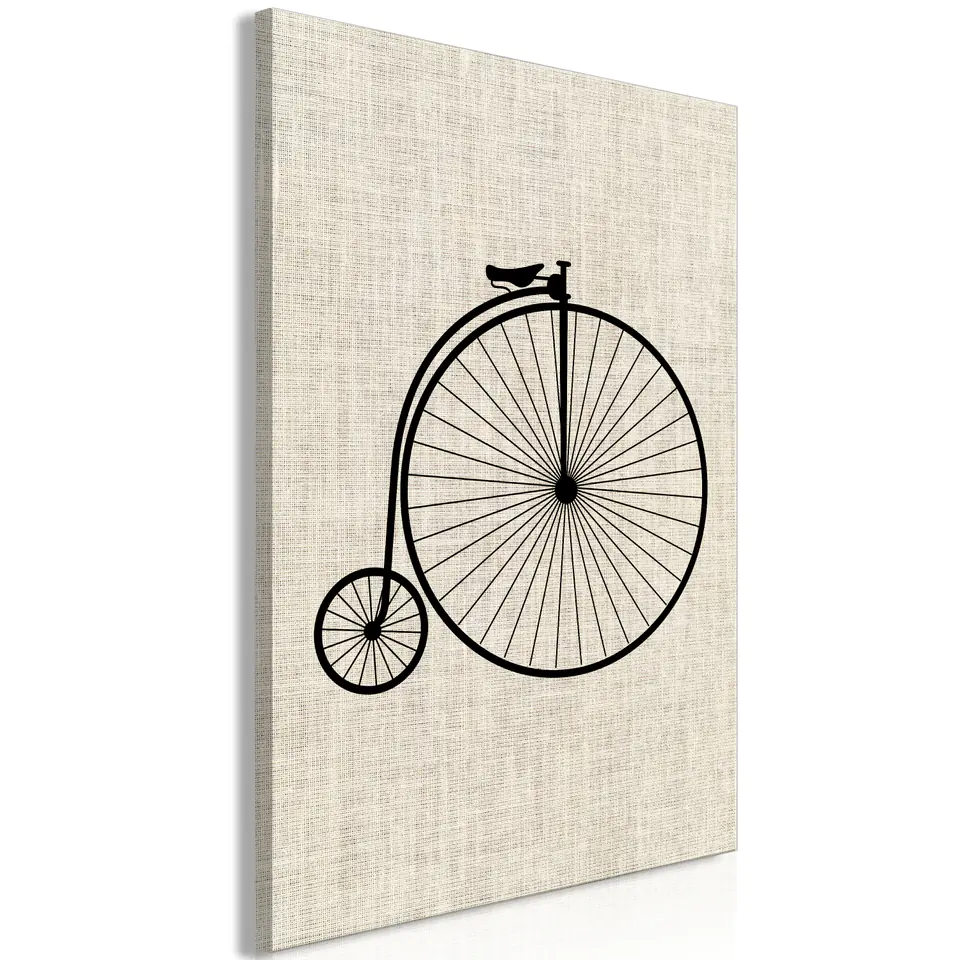 ⁨Obraz - Rower vintage (1-częściowy) pionowy (rozmiar 60x90, wykończenie Standard)⁩ w sklepie Wasserman.eu