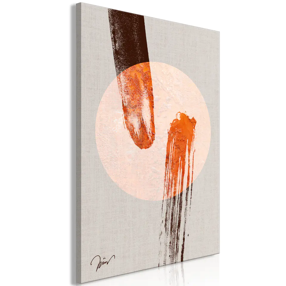 ⁨Obraz - Dwie komety (1-częściowy) pionowy (rozmiar 40x60, wykończenie Na płótnie włoskim)⁩ w sklepie Wasserman.eu