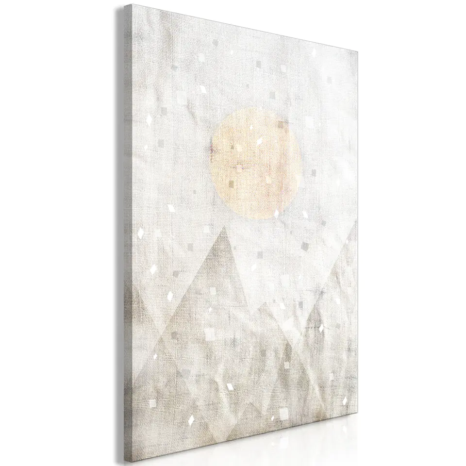 ⁨Obraz - Majowy śnieg (1-częściowy) pionowy (rozmiar 20x30, wykończenie Standard)⁩ w sklepie Wasserman.eu