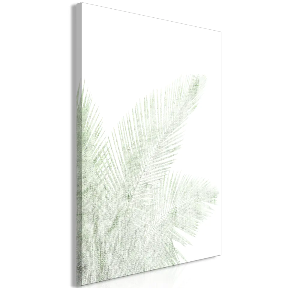 ⁨Picture - Velvet green (1-piece), vertical (size 60x90)⁩ at Wasserman.eu