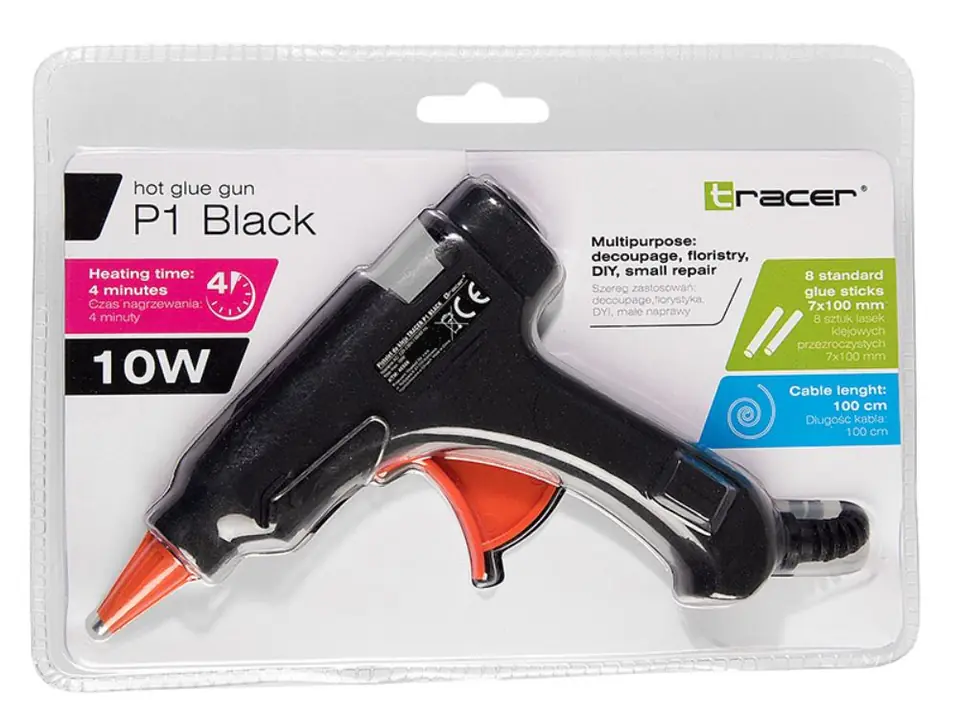 ⁨Pistolet do kleju Trace r P1 black⁩ at Wasserman.eu