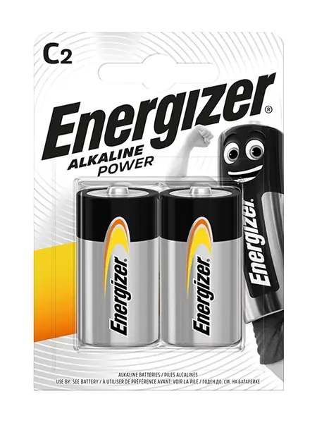 ⁨ENERGIZER ALKALINE POWER C LR14 1.5V BATTERY 2 PCS⁩ at Wasserman.eu