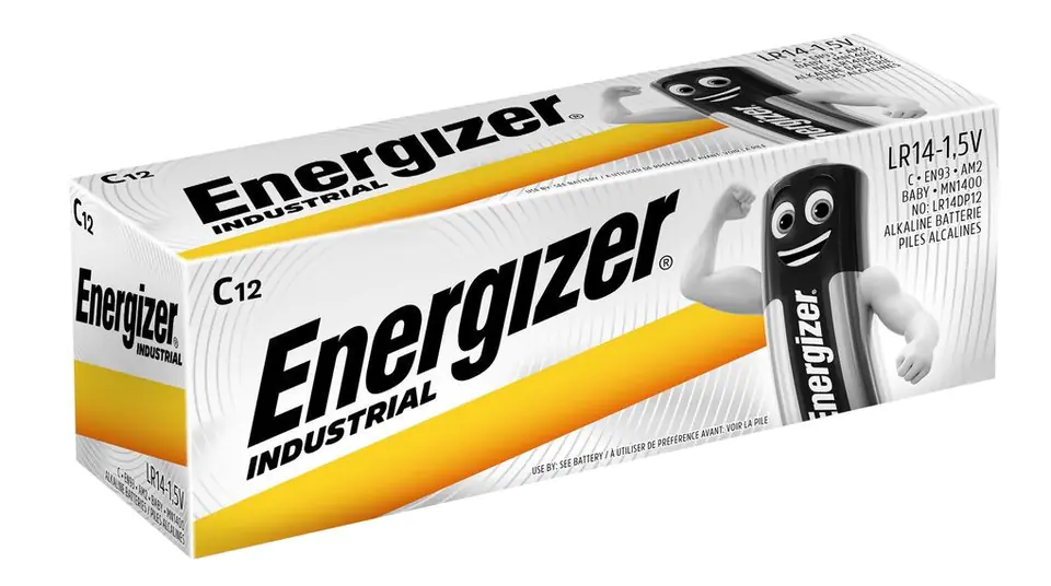 ⁨BATERIA ENERGIZER INDUSTRIAL PRO LR14 C R14 1,5V 12 SZTUK⁩ w sklepie Wasserman.eu