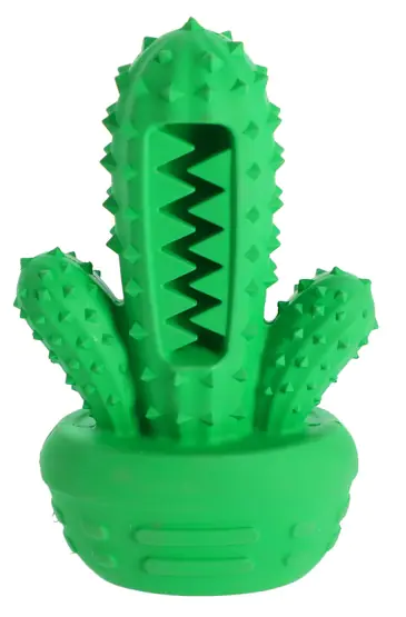 ⁨Dingo Dog Toy - TPR Hard Rubber - Cactus 15cm⁩ at Wasserman.eu