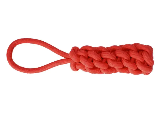 ⁨Dingo Dog Toy - Cob with handle Energy 32cm red⁩ at Wasserman.eu