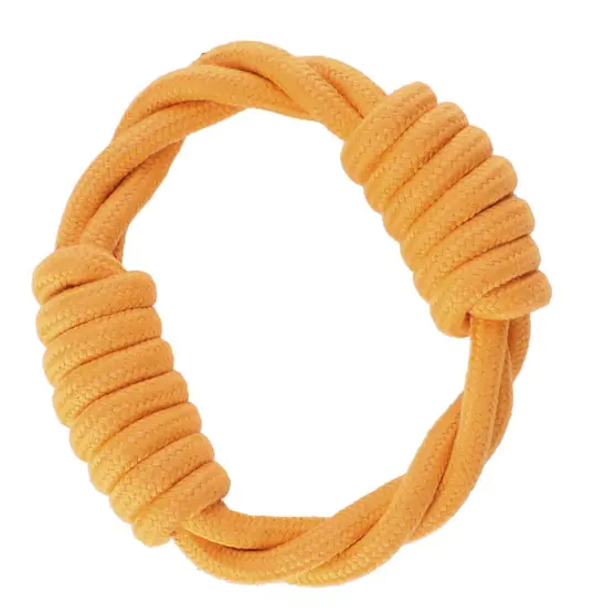 ⁨Dingo Dog Toy - Ringo plaited Energy 18cm orange⁩ at Wasserman.eu