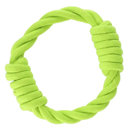 Dingo Zabawka dla psa - Ringo zaplatane Energy 18cm zielone w sklepie Wasserman.eu
