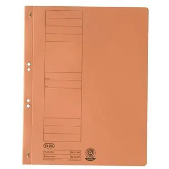 ⁨Workbook with eyelet A4 orange 100551874 ELBA⁩ at Wasserman.eu