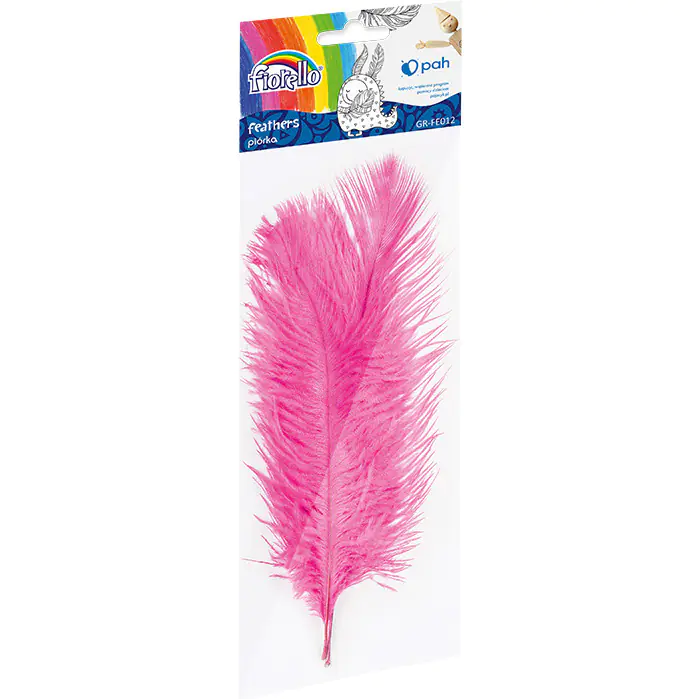 ⁨Pink feathers 16-22cm (3pcs)⁩ at Wasserman.eu