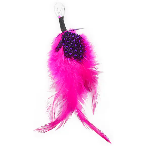 ⁨Black-pink feathers 11-13cm (3pcs) GR-FE015 FIORELLO 170-2620⁩ at Wasserman.eu