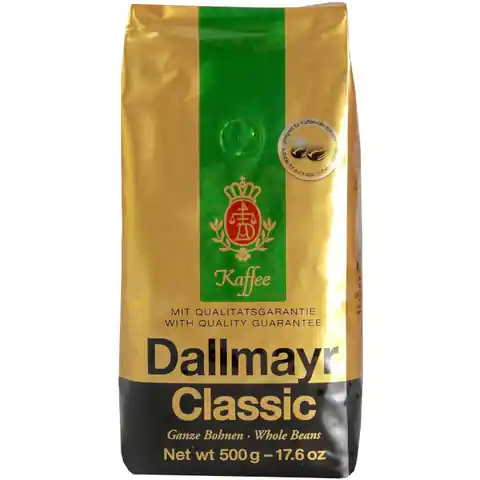 ⁨Kawa DALLMAYR CLASSIC ziarno 500g⁩ w sklepie Wasserman.eu
