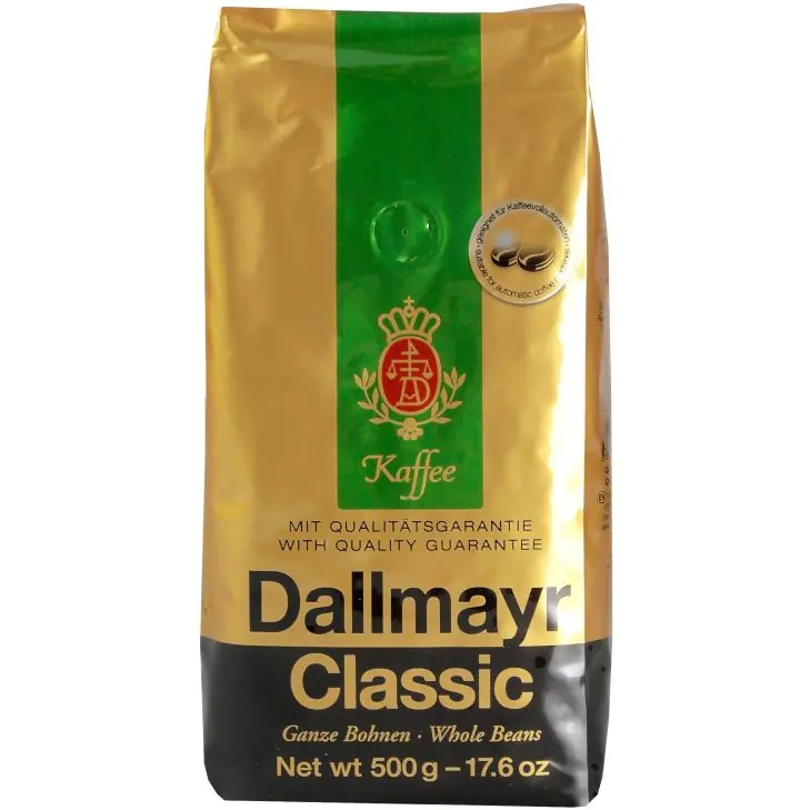 ⁨DALLMAYR CLASSIC coffee beans 500g⁩ at Wasserman.eu