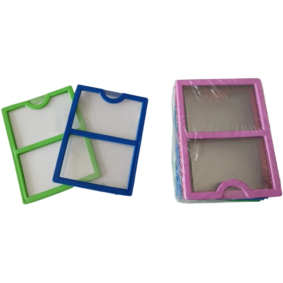 ⁨Frame for school ID cards (10pcs) mix of colors⁩ at Wasserman.eu