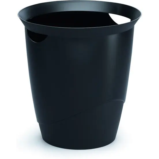 ⁨Trash can 16l TREND black 1701710060 DURABLE⁩ at Wasserman.eu