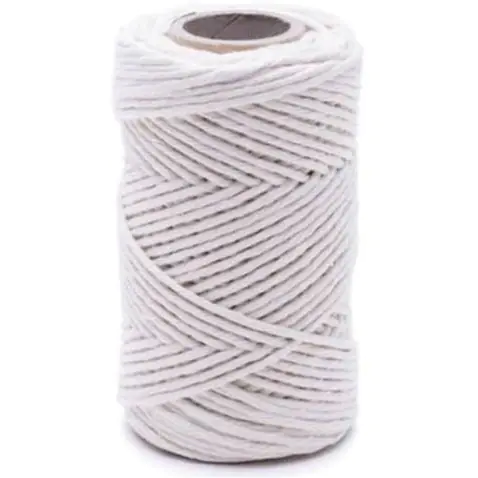 ⁨White sausage/cotton twine 100g/70m⁩ at Wasserman.eu