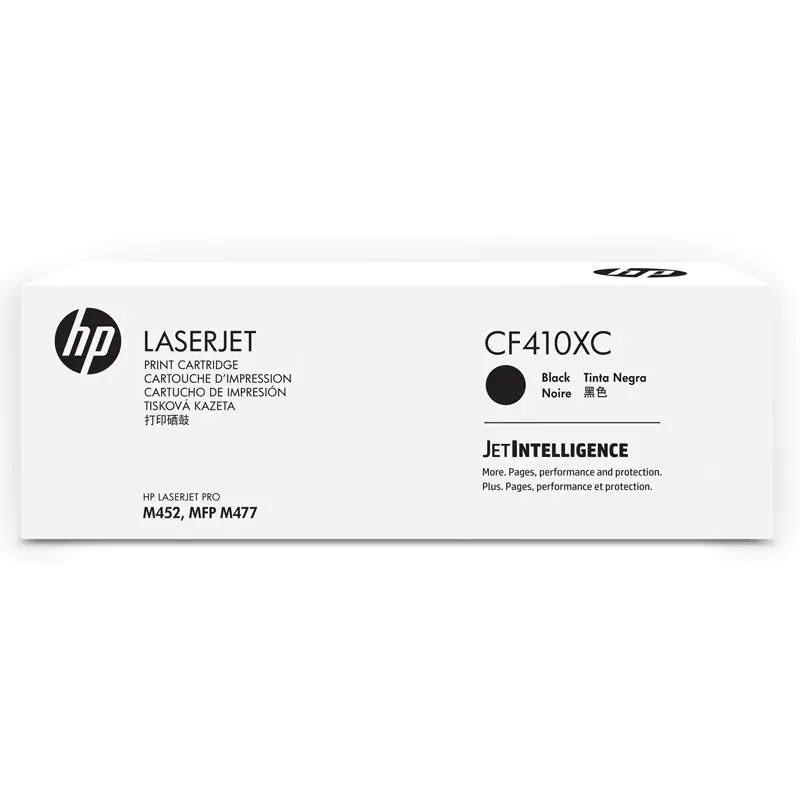 ⁨Toner HP 410X (CF410XC) czarny 6500str korporacyjny M450/M452/M470/M477⁩ w sklepie Wasserman.eu