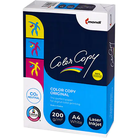 ⁨Papier xero COLOR COPY A4 200g 250ark CC420⁩ w sklepie Wasserman.eu