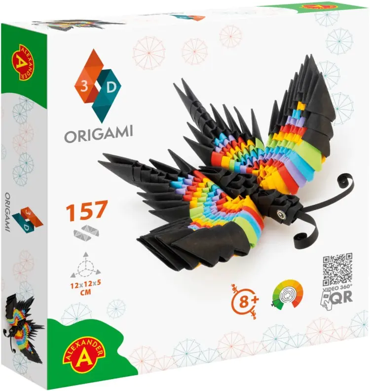 ⁨Origami 3D Motyl 157 elementów⁩ w sklepie Wasserman.eu