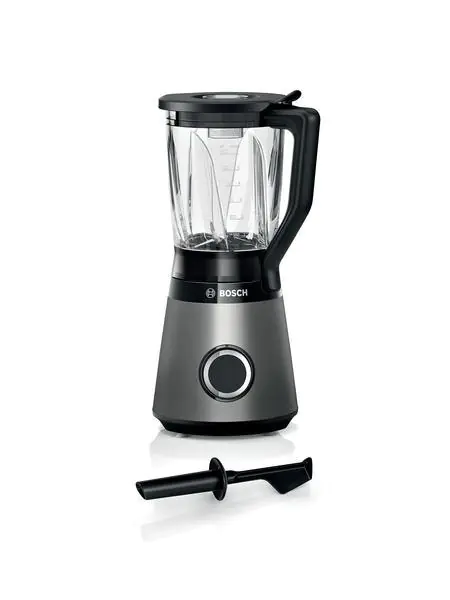Bosch VitaPower Serie 4 Blender stołowy MMB6172S, 1200 W, materiał słoika - szkło, pojemność słoika 1,5 L, kruszenie lodu, Black w sklepie Wasserman.eu