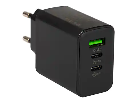 ⁨76-011# Network charger. with gn.usb-cx2+usb pd 40w⁩ at Wasserman.eu