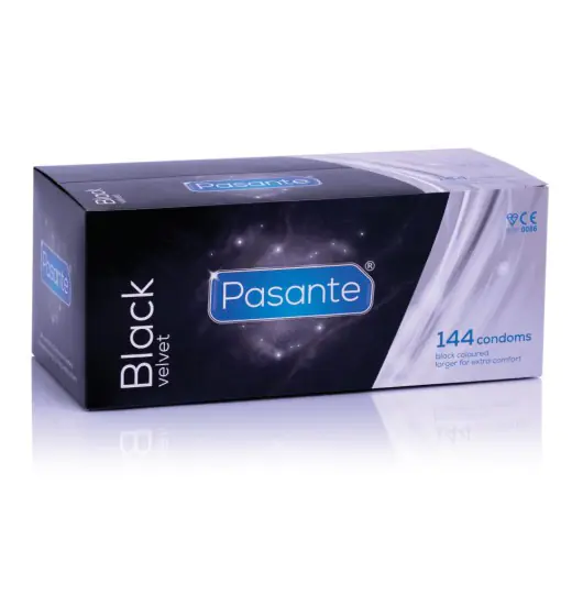 ⁨Pasante Black Velvet Clinic Pack (144 szt.)⁩ w sklepie Wasserman.eu
