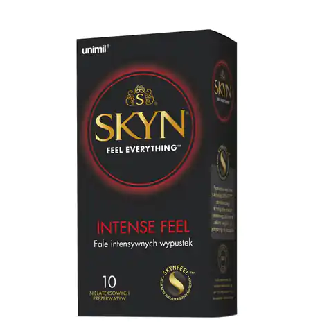 ⁨Unimil SKYN Intense Feel (1op./10szt.)⁩ w sklepie Wasserman.eu