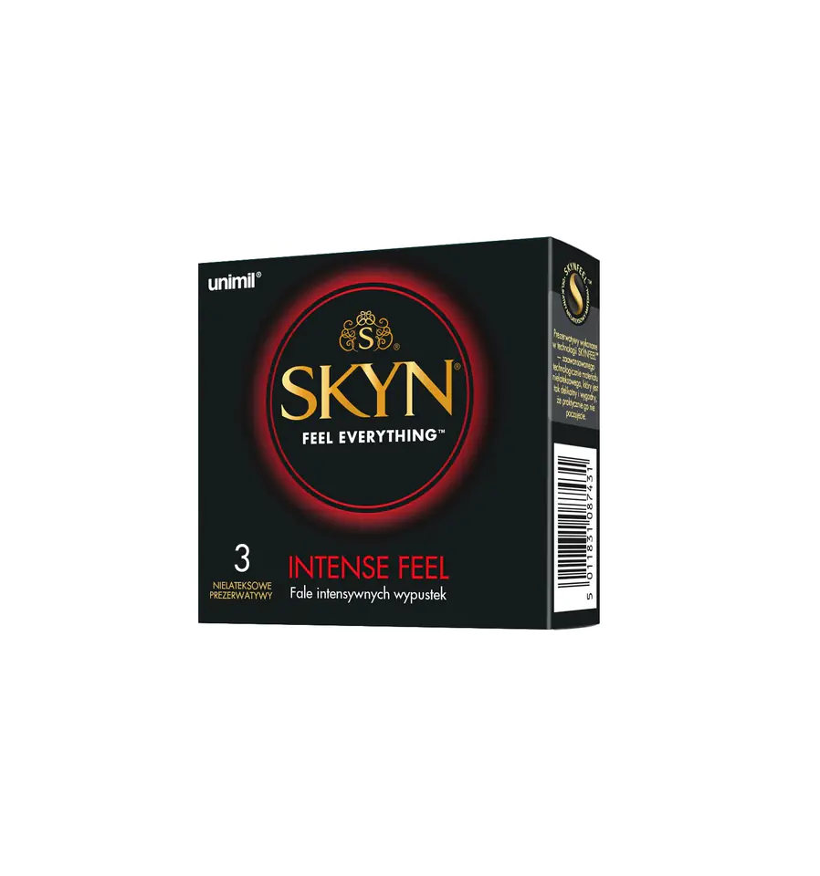 ⁨Unimil SKYN Intense Feel (1op./3pcs.)⁩ at Wasserman.eu