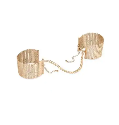 ⁨Bijoux Indiscrets - Désir Métallique Handcuffs (złote)⁩ w sklepie Wasserman.eu