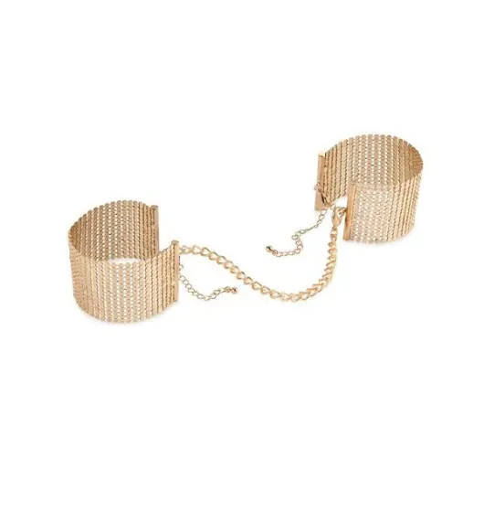 ⁨Bijoux Indiscrets - Désir Métallique Cuffs Gold⁩ at Wasserman.eu