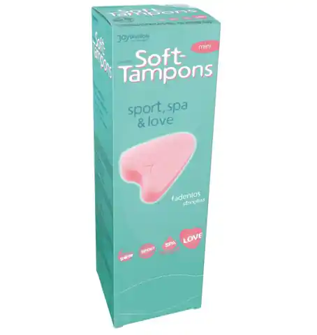⁨Soft-Tampons mini (box of 10)⁩ at Wasserman.eu