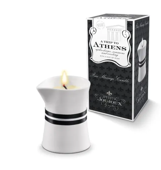 ⁨Petits Joujoux - Massage Candle Athens 120 gram⁩ at Wasserman.eu