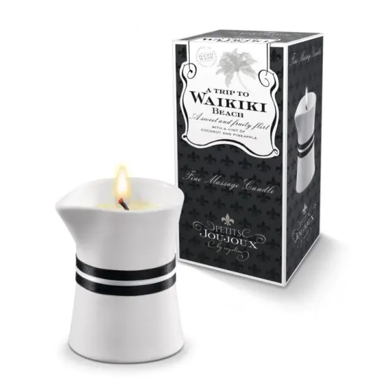 ⁨Petits Joujoux - Massage Candle Waikiki 120 gram⁩ at Wasserman.eu