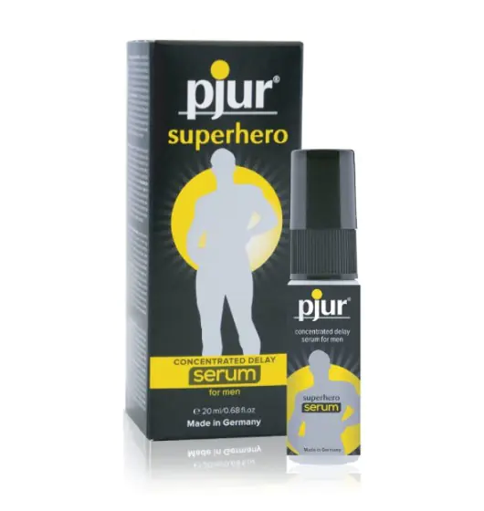 ⁨pjur Superhero Ejaculation Retardant Serum 20 ml⁩ at Wasserman.eu