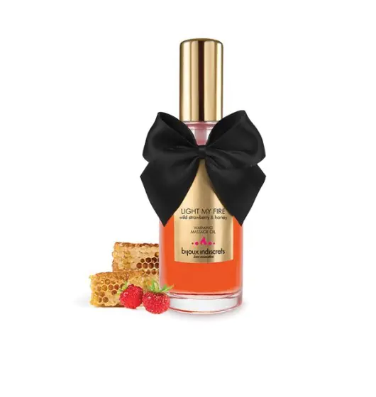 ⁨LIGHT MY FIRE - Wild Strawberry Warming Oil⁩ w sklepie Wasserman.eu