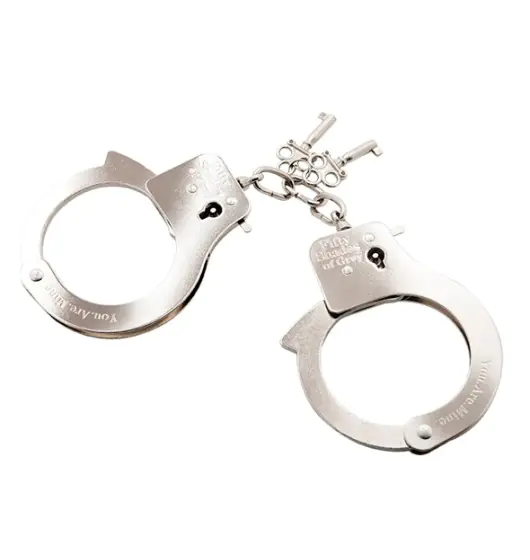 ⁨Fifty Shades of Grey - Metal Handcuffs⁩ at Wasserman.eu