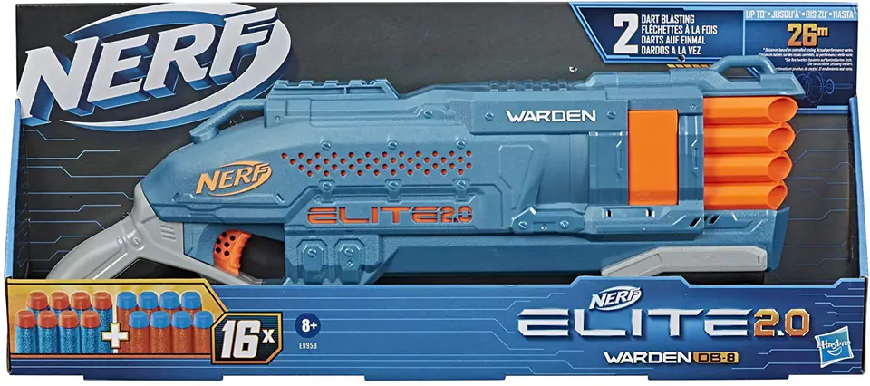 Blaster Nerf Elite 2.0 Warden w sklepie Wasserman.eu