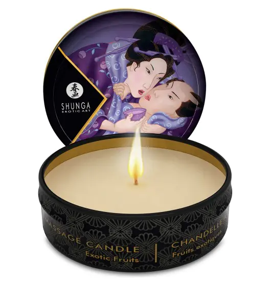 ⁨Shunga - Libido / Exotic Fruits Massage Candle 30 ml⁩ w sklepie Wasserman.eu