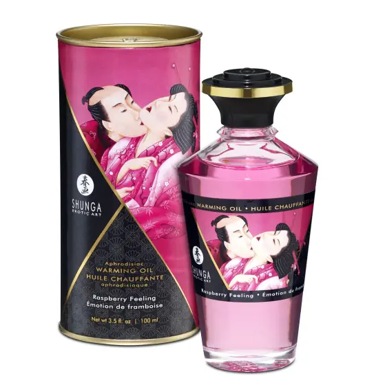 ⁨Shunga - Aphrodisiac Raspberry Feeling Oil 100 ml⁩ at Wasserman.eu