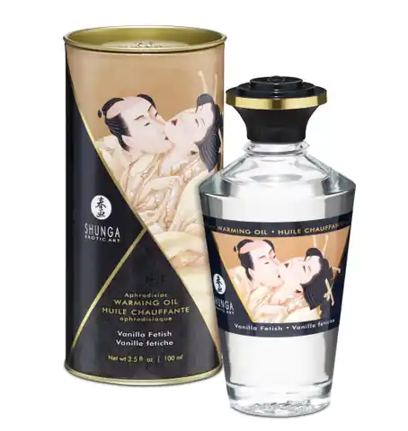 ⁨Shunga - Aphrodisiac Oil Vanilla Fetish 100 ml⁩ w sklepie Wasserman.eu