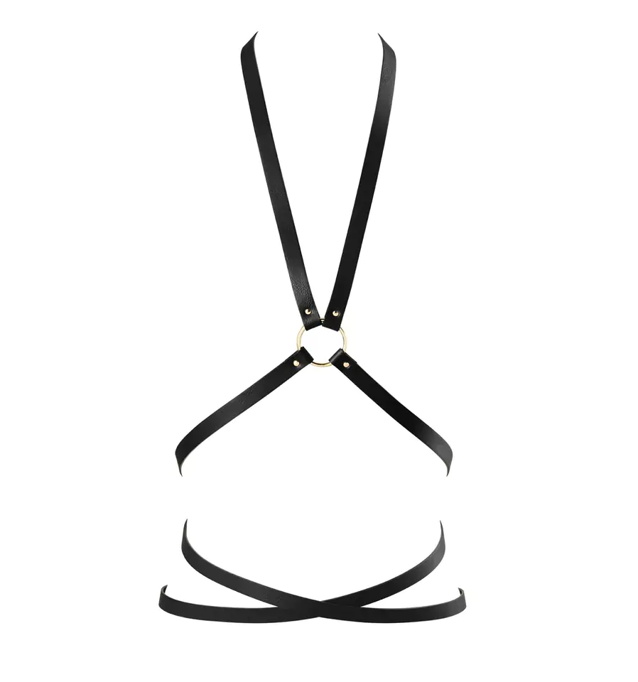 ⁨Bijoux Indiscrets - Maze Multi Position Body Harness Black⁩ at Wasserman.eu