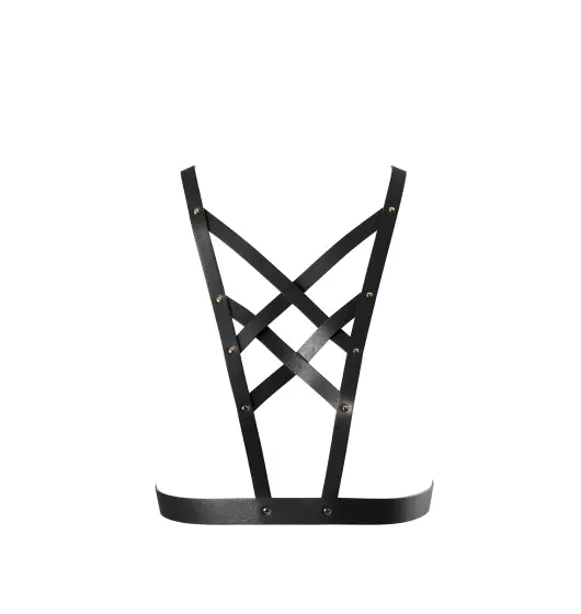 ⁨Bijoux Indiscrets - Maze Net Cleavage Harness Black⁩ at Wasserman.eu