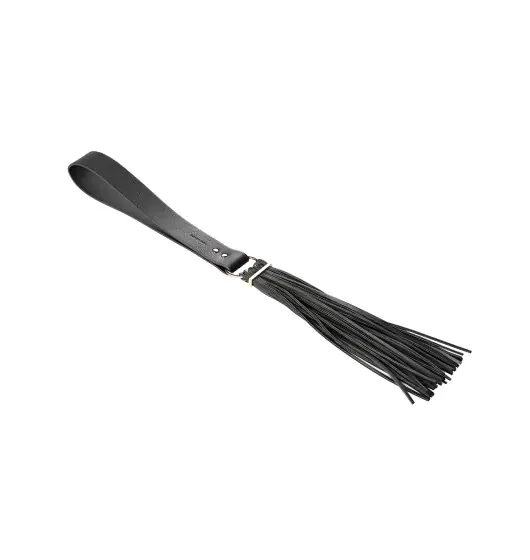 ⁨Bijoux Indiscrets - MAZE Tassel Flogger Black⁩ w sklepie Wasserman.eu