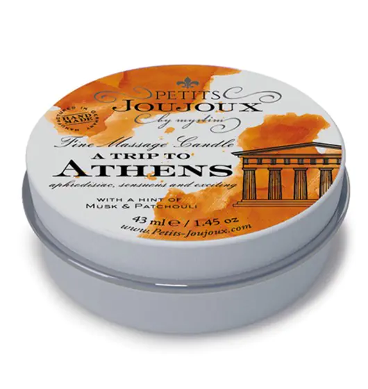 ⁨Petits Joujoux Fine Massage Candles - A trip to Athens (33 g)⁩ w sklepie Wasserman.eu