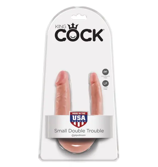 ⁨King Cock U-Shaped Small Double Trouble⁩ w sklepie Wasserman.eu