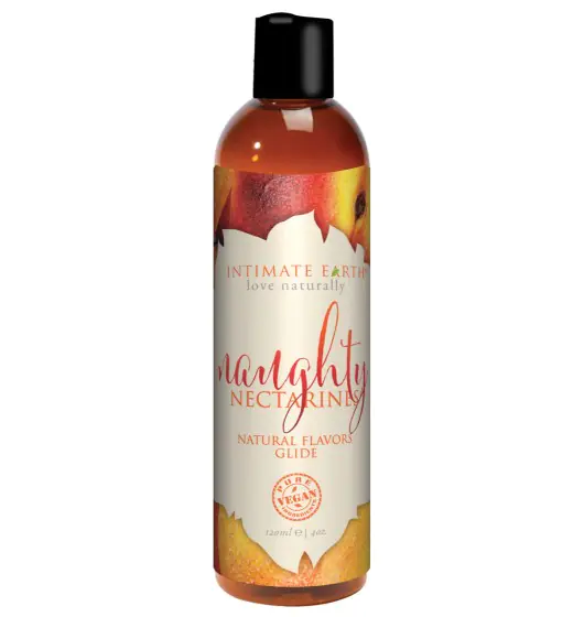 ⁨Intimate Earth Naughty Nectarines Natural Flavors Glide 120ml⁩ w sklepie Wasserman.eu